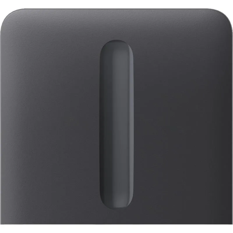 Кнопка бічна для одноклавішного вертикального вимикача димера Ajax SideButton Vertical Dimmer 1-gang 2-way for LightSwitch, Jeweler, бездротовий, graphite
