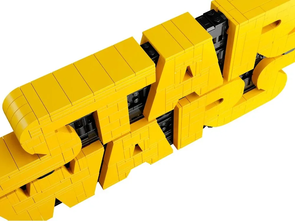 Конструктор LEGO Star Wars жовтий кубики 18+  для дівчат і хлопців