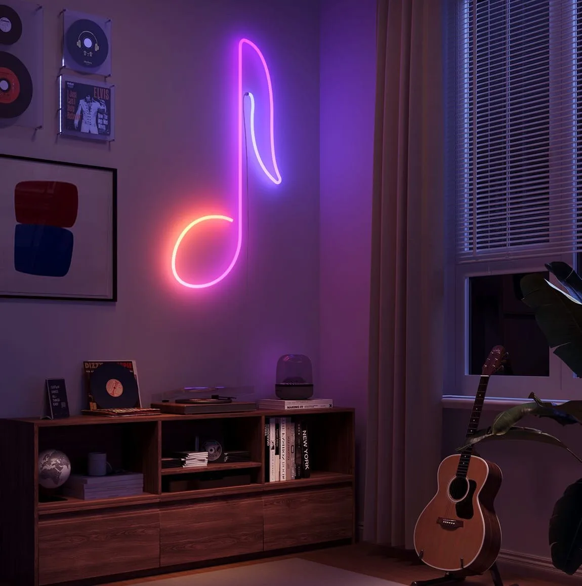 Стрічка світлодіодна розумна Govee H61D3 Neon Rope Light 2, 5м, RGBIC, WI-FI/Bluetooth, білий