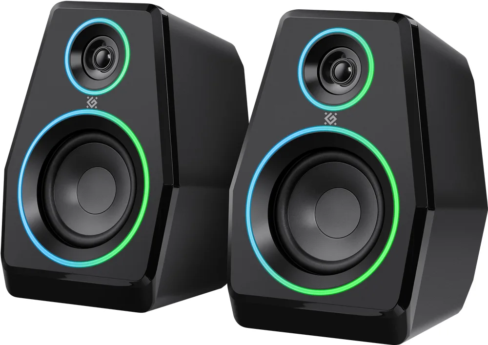 Акустика Defender Бездротова 10 Вт Пластик Чорна 2 канали Bluetooth 5.3