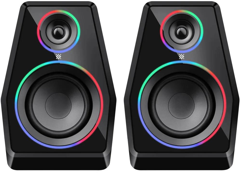 Акустика Defender Бездротова 10 Вт Пластик Чорна 2 канали Bluetooth 5.3