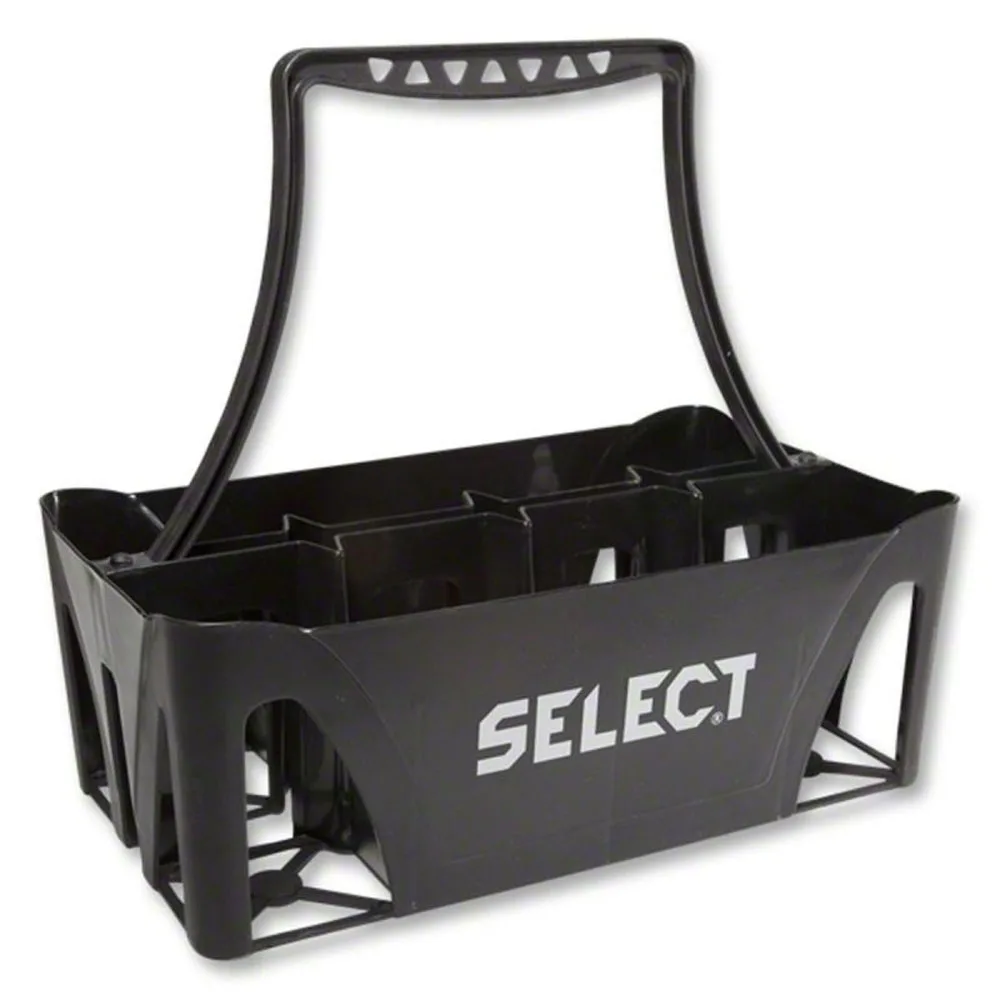 Контейнер для пляшок SELECT чорний на 8 пляшок