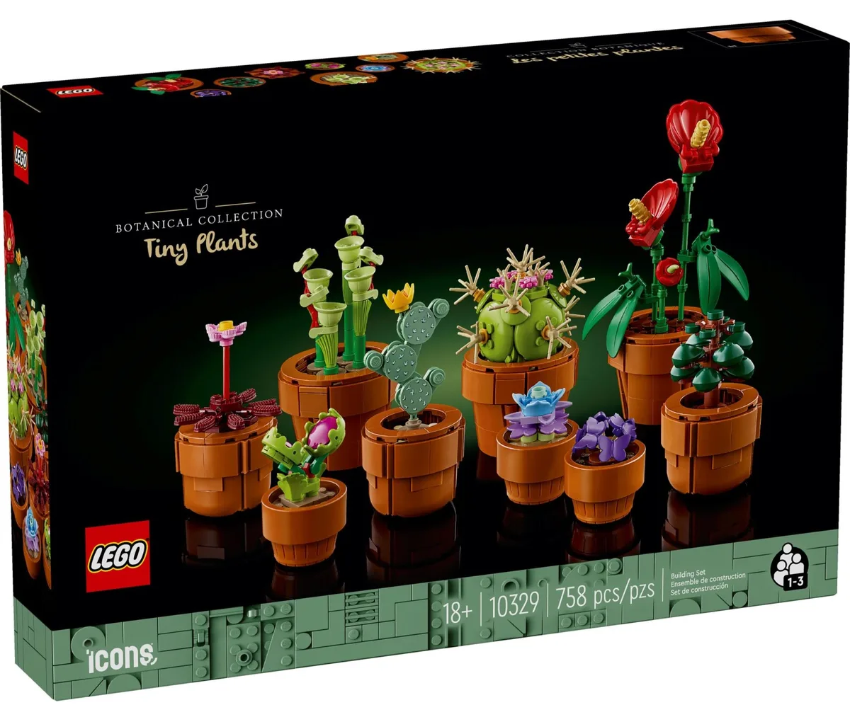 Конструктор LEGO Icons Botanicals Маленькі квіти