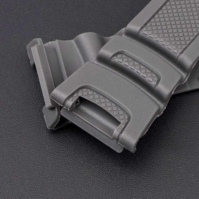 Ремінець Casio полімер 20,6 см сірий 24 мм