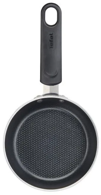 Сковорода Tefal Simply Clean, 12 см, алюмінієва, з бакелітовою ручкою, чорного кольору.