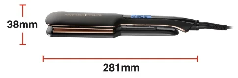 Випрямляч волосся Remington керамічний 3,8х28,1 см чорний