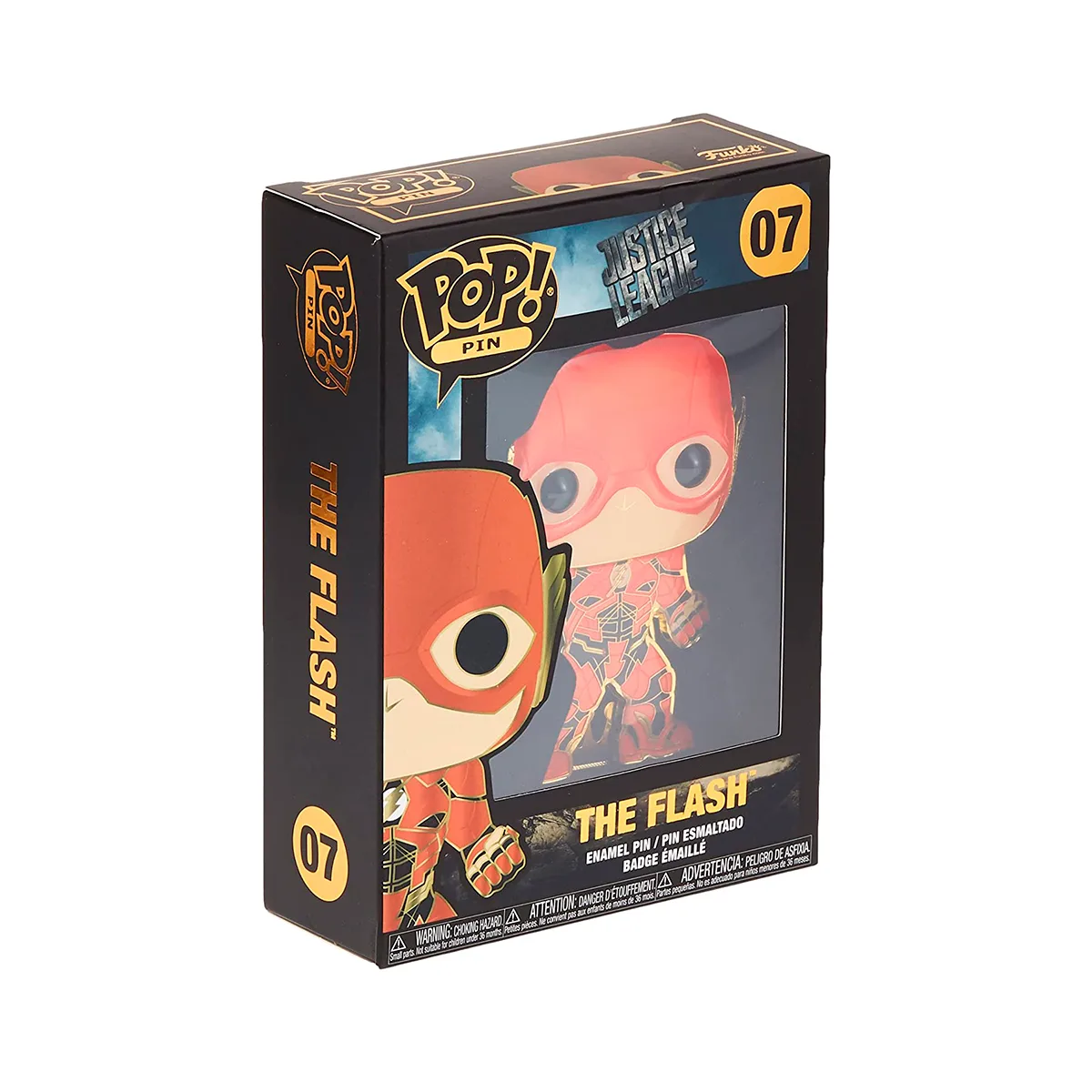 Пін Funko Pop DC Comics Флеш емальована сталь 10 см червоний