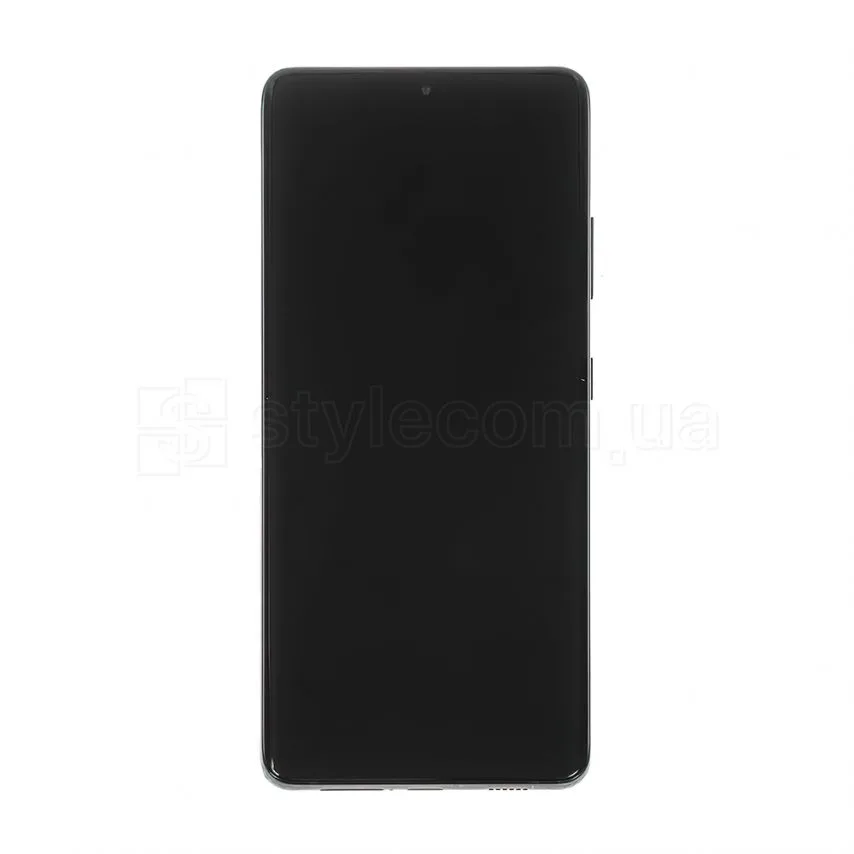 Дисплей Samsung LCD 6,8 дюйм чорний з сенсорним екраном і рамкою Service Original