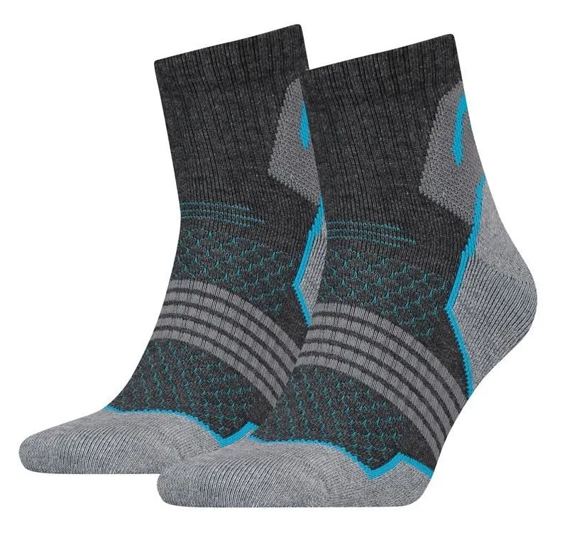 Шкарпетки Head 40% бавовна 35-38 сірі сині