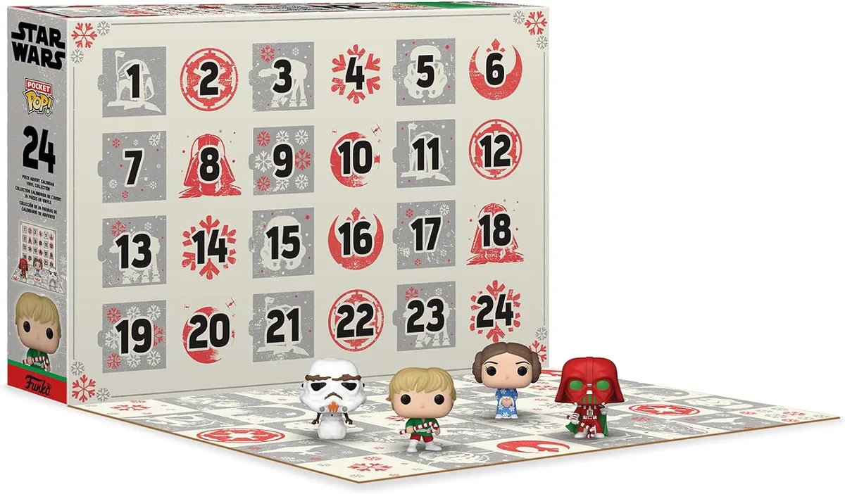 Подарочный набор Funko POP Advent Calendar: Star Wars Holiday