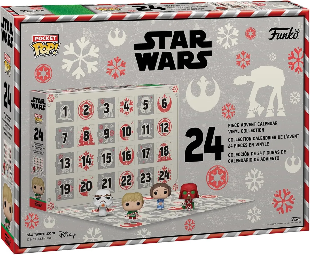 Подарочный набор Funko POP Advent Calendar: Star Wars Holiday