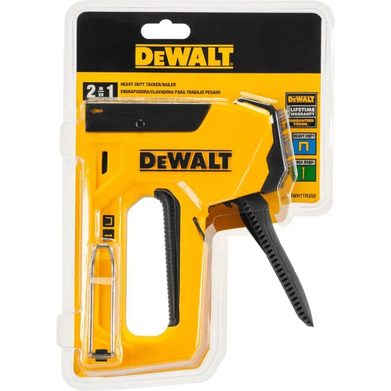 Степлер DeWALT Професійний Високої Потужності 6-14мм для скоб G та 15мм для цвяхів J.