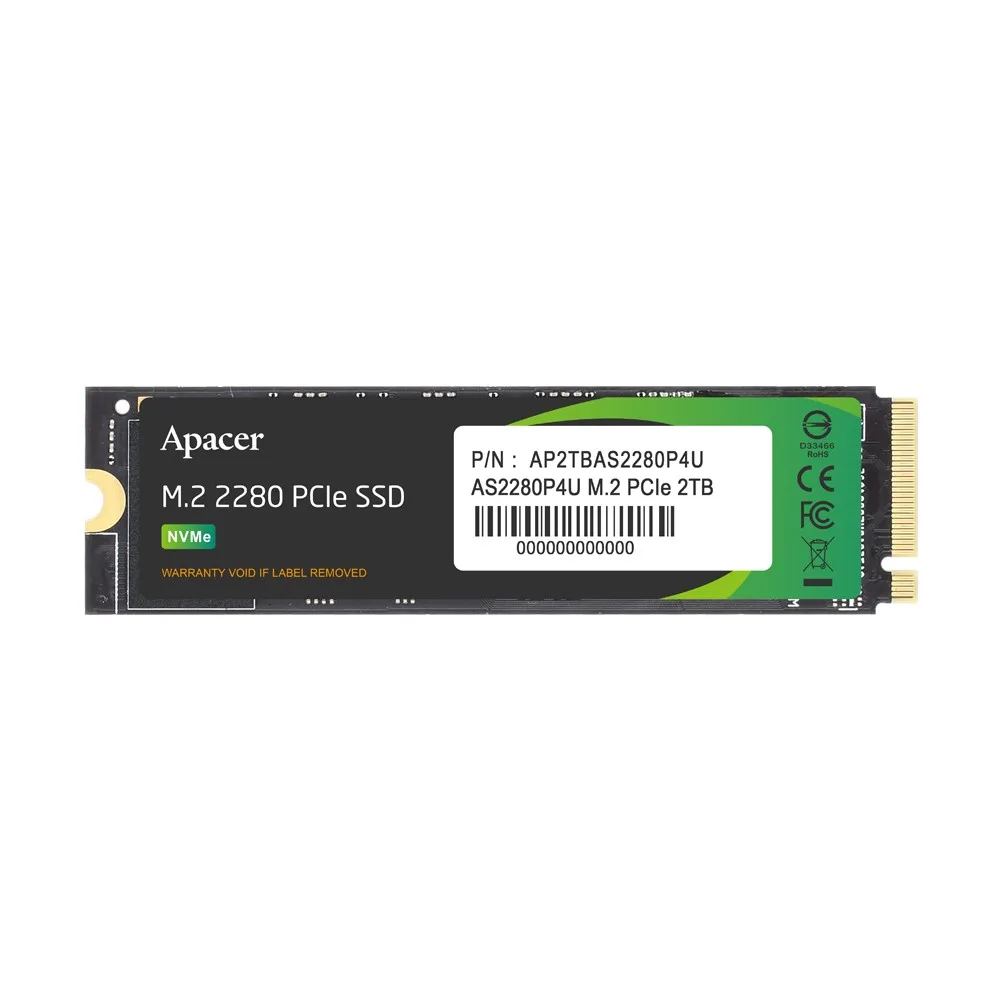 Накопичувач SSD Apacer 2TB 3D TLC M.2 PCIe 3.0