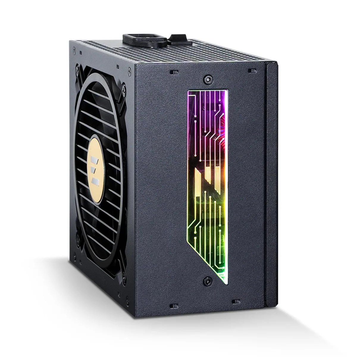 Блок живлення Zalman Teramax 2 View  (1200W) 99%, 80+ Gold, 120мм, 1xMB 24pin(18+10), 2xCPU(4+4 pin), 3xMolex, 12xSATA, 4xPCIe 8pin(6+2), 1xPCIe GEN5 16pin, 1x +5V ARGB cable, Fully Modular