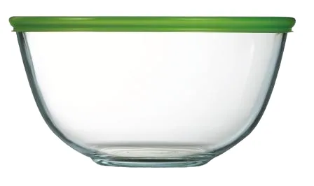 Миска з кришкою Pyrex боросилікатне скло 21 см 2.3 л