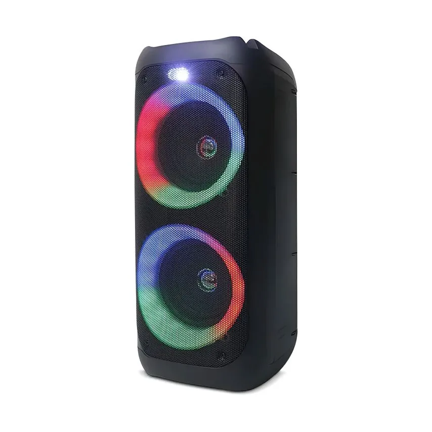 Портативная колонка Bluetooth 10W 2 динамика 415х183х189 мм Черная