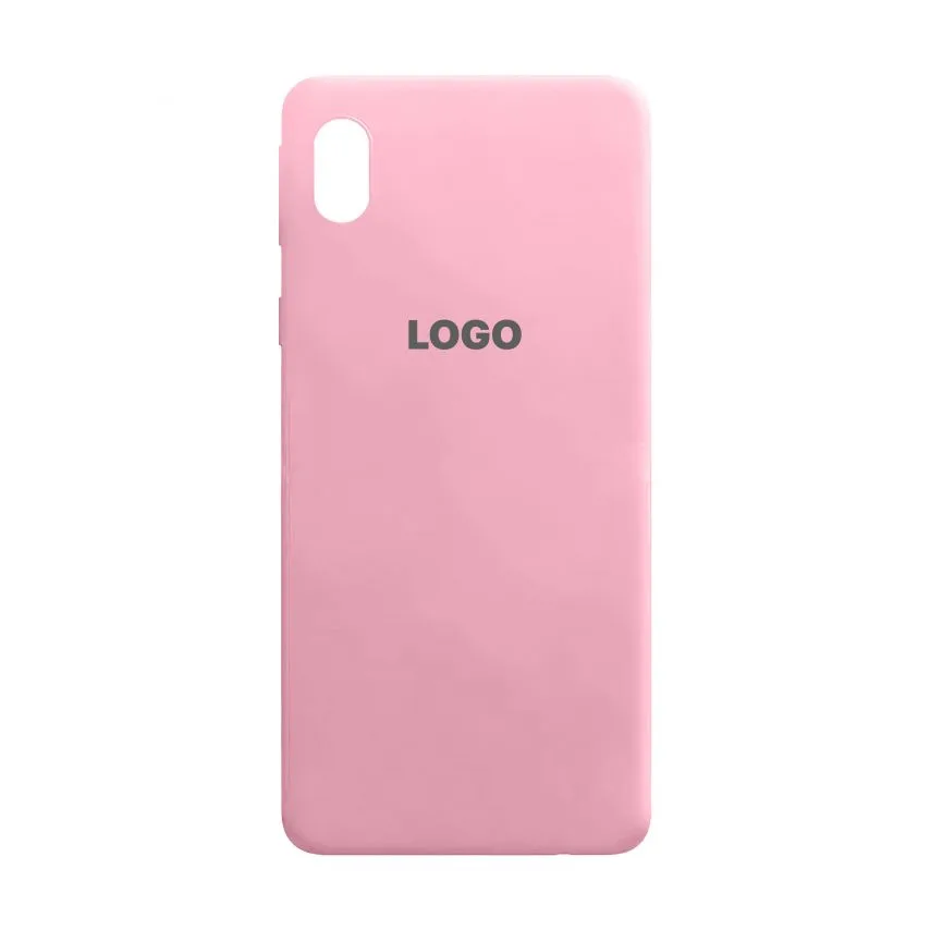 Чохол Silicone для Samsung силіконовий рожевий
