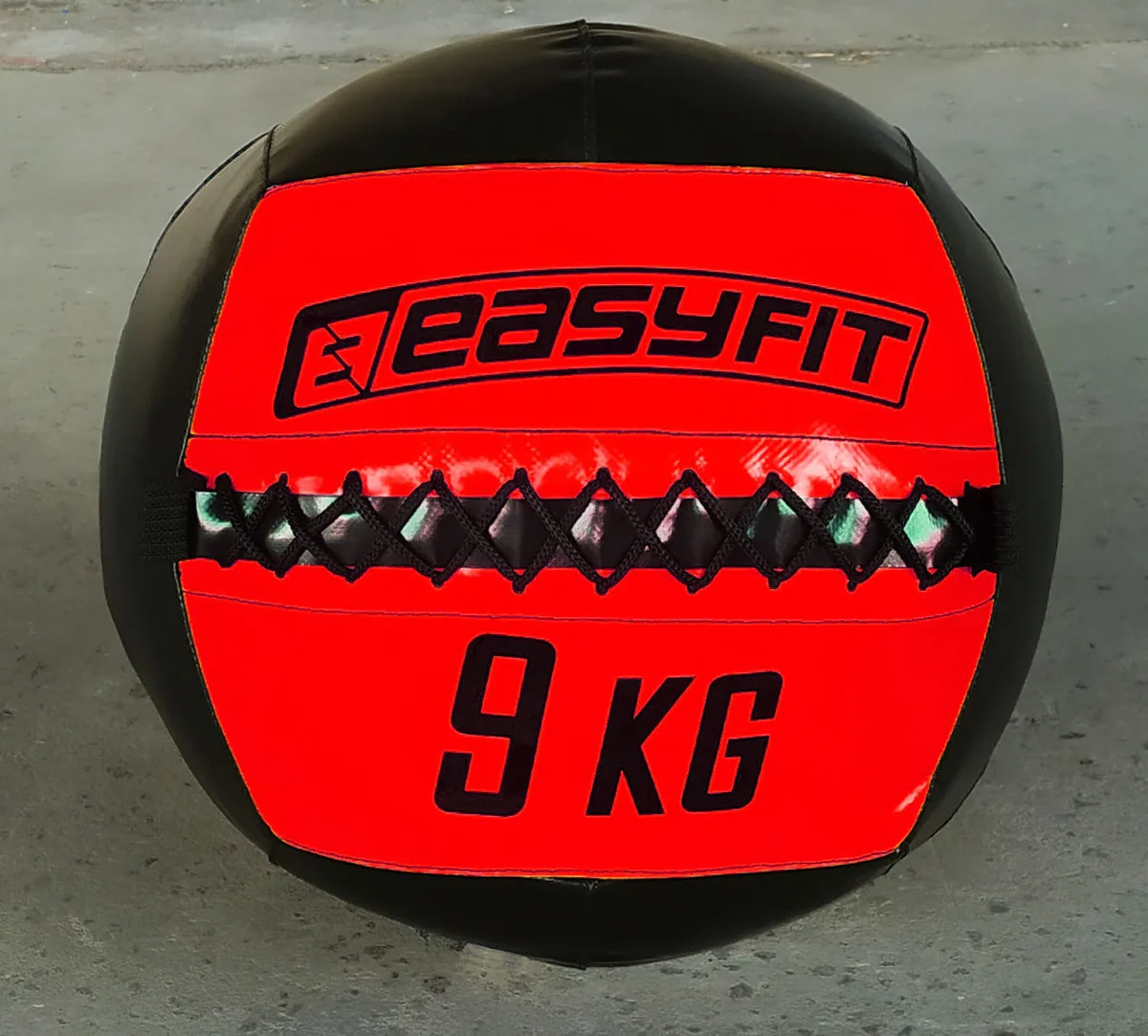Медичний м'яч EasyFit PU 33 см 9 кг Червоний