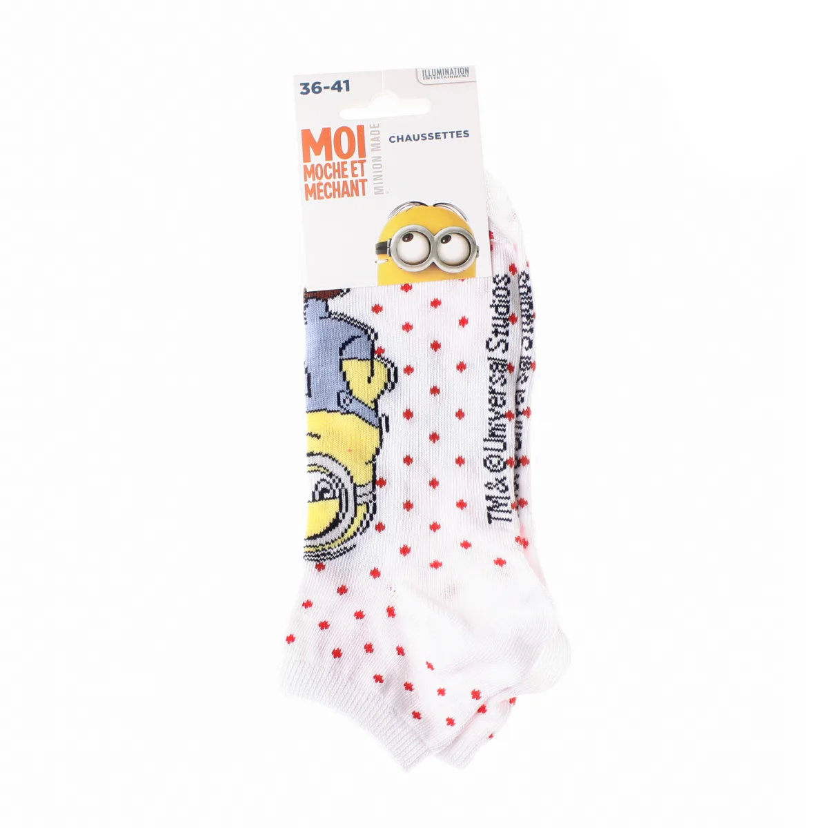 Шкарпетки MINIONS 56% бавовна 36-41 білий
