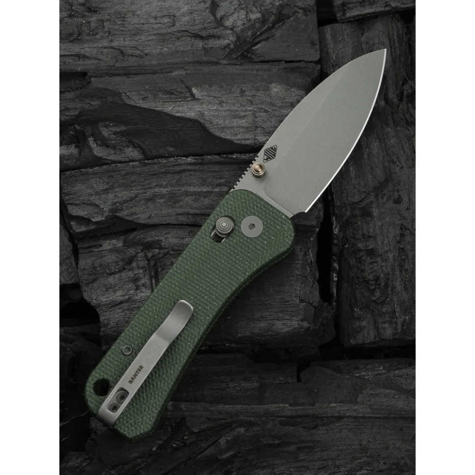 Нож складной Weknife CPM-S35VN 73 мм темно-зеленый микарта 72,8 г