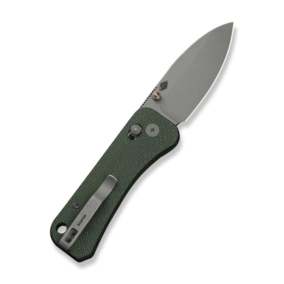 Нож складной Weknife CPM-S35VN 73 мм темно-зеленый микарта 72,8 г