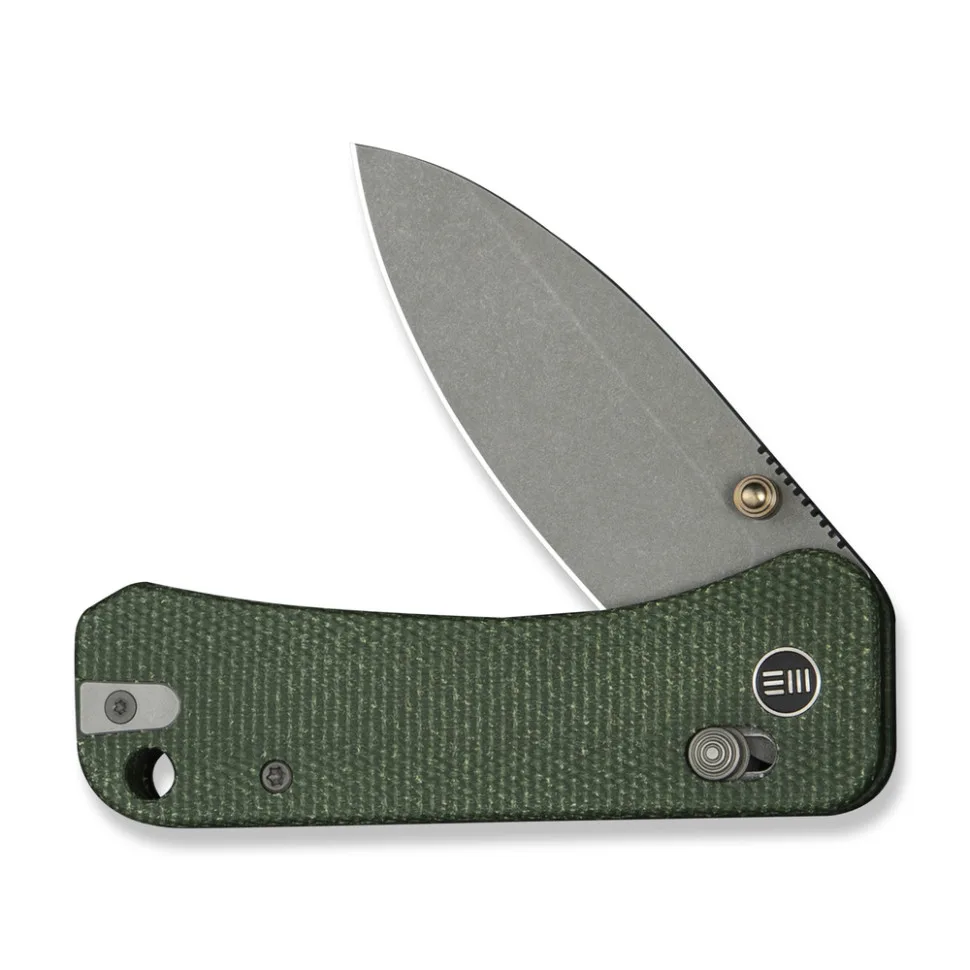 Нож складной Weknife CPM-S35VN 73 мм темно-зеленый микарта 72,8 г