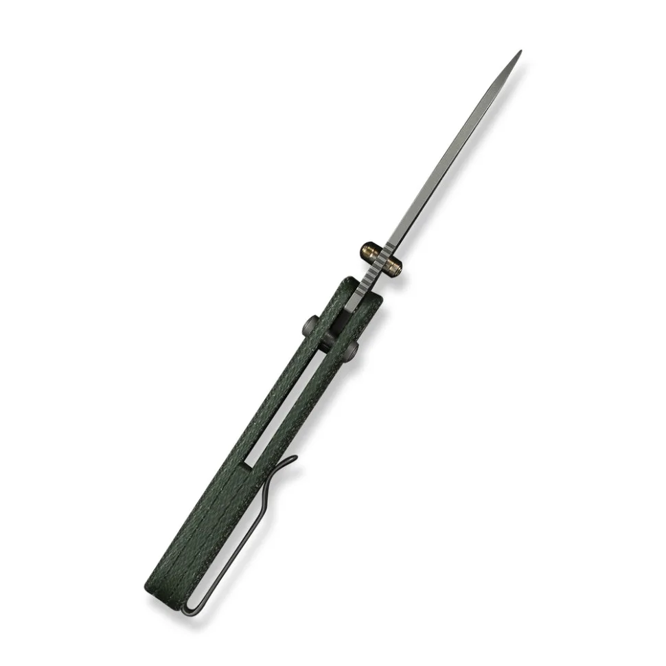 Нож складной Weknife CPM-S35VN 73 мм темно-зеленый микарта 72,8 г