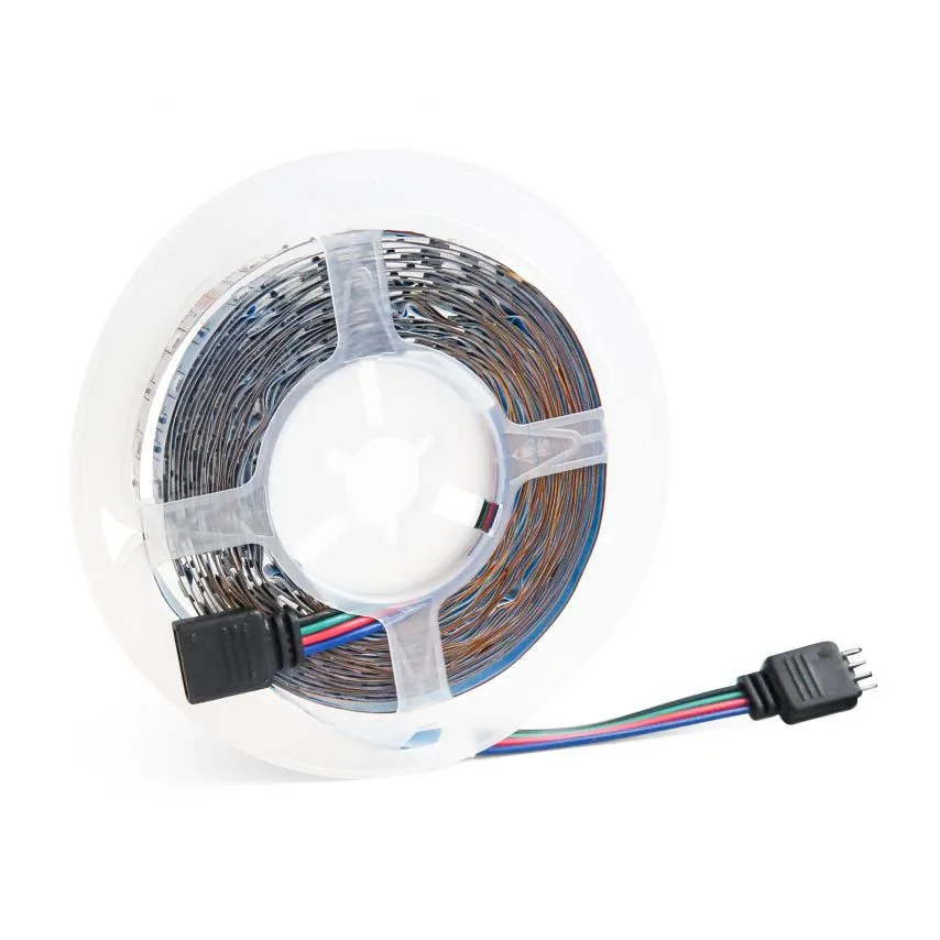 LED стрічка RGB 5V 3м з пультом управління 2835 60 діодів на метр