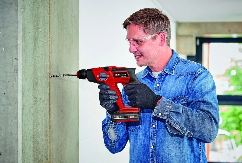 Акумуляторний перфоратор Einhell TE-HD 18/12LI-Solo SDS-plus PXC 18В 1.3Дж 1.7кг без батареї та зарядного пристрою.