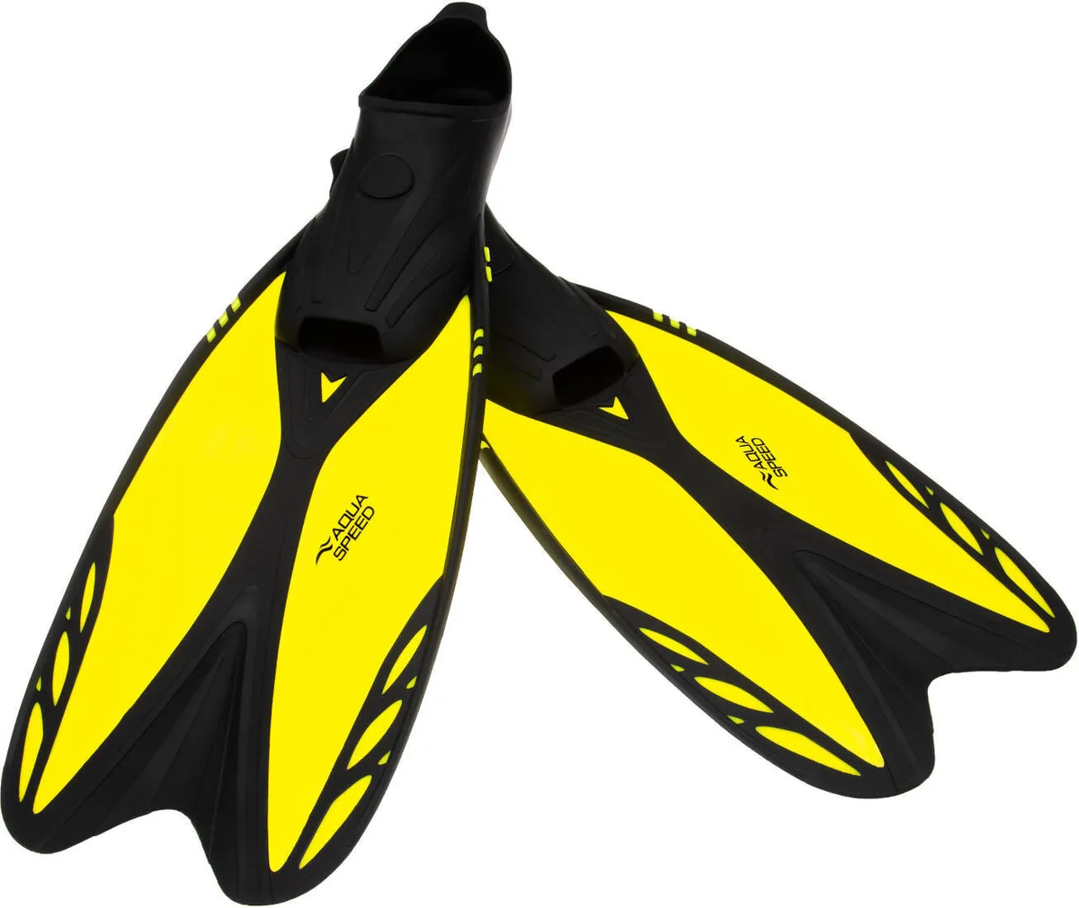 Ласти Aqua Speed Гума Уні 40-41 Жовті Чорні