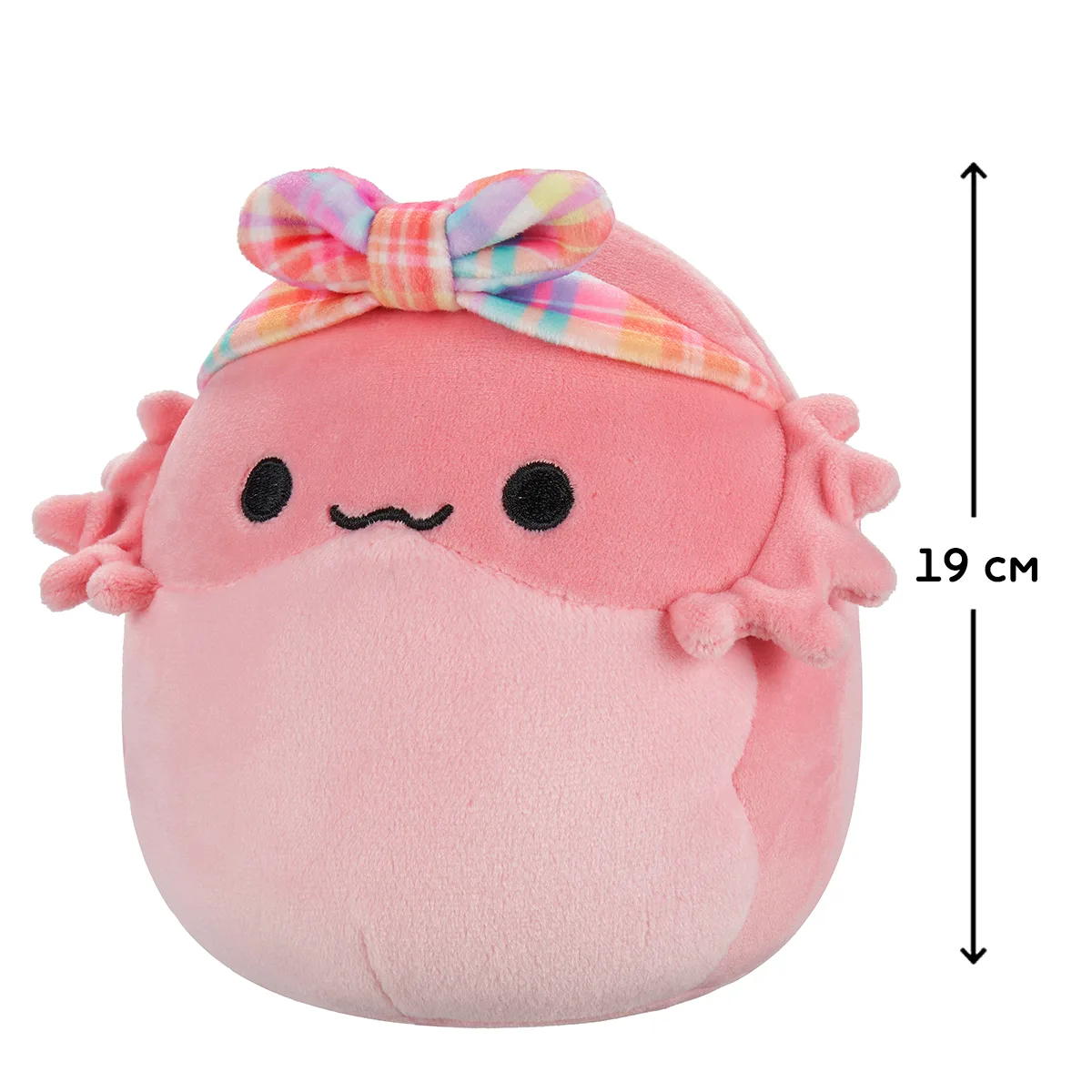 М'яка іграшка Squishmallows поліестер 19 см кораловий дракон