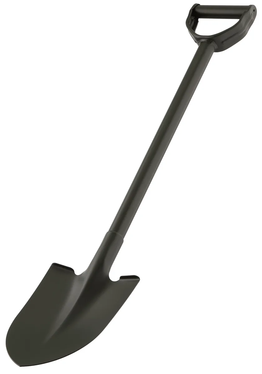 Лопата штикова 2E Bushcraft, компактна, сталевий держак, 1.5мм, 78см, 0.93кг