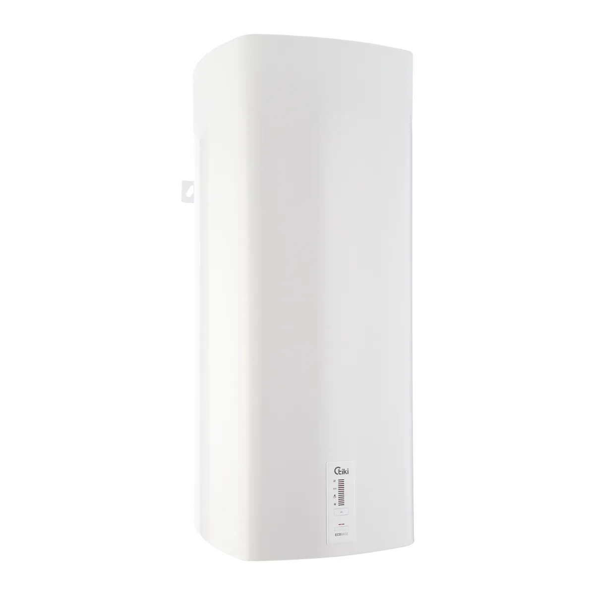Електричний водонагрівач TIKI Slim SuprSD, 120 л, 2 кВт, сухий тен, електронне керування, клас енергоефективності C, білий, 700092