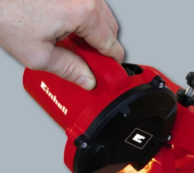 Акумуляторний верстат для заточування ланцюгів Einhell 18В компактний точильний пристрій для ланцюгових пил 108 мм