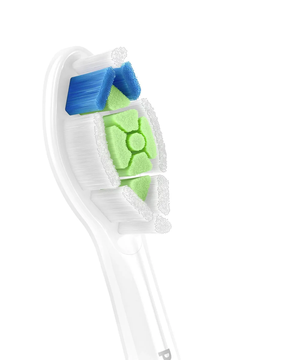 Насадки для звукової зубної щітки Philips Sonicare HX6064/87 Оптимальне Біле.