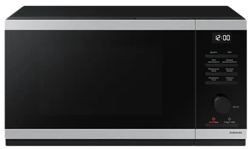 Мікрохвильова піч Samsung 23 л 800 Вт Чорна Біо-керамічна емаль
