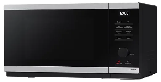 Мікрохвильова піч Samsung 23 л 800 Вт Чорна Біо-керамічна емаль