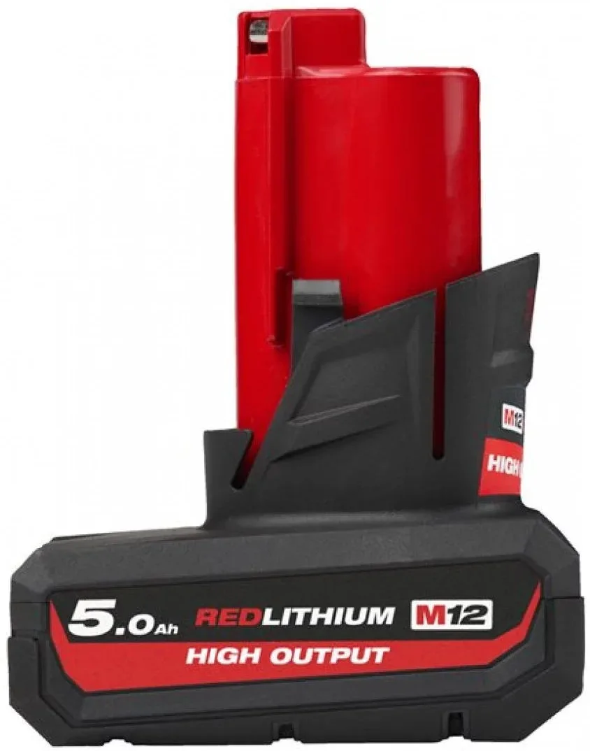 Акумулятор Milwaukee Redlithium High Output M12 12 В 5 А·год 042 кг