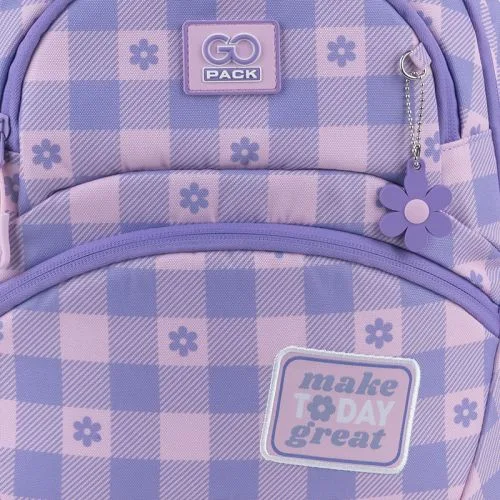 Рюкзак GoPack Education 175M-4 Make Today Great для школи з ортопедичною спинкою та кишенями