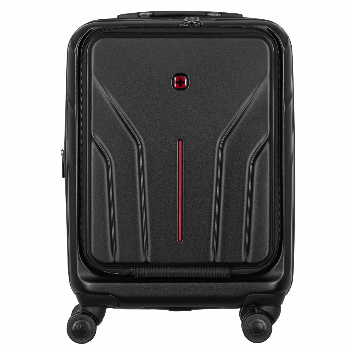 Набір валіз Wenger Amplix Hardside, полікарбонат, (S+M), TSA, 4 колеса, EXP, чорний