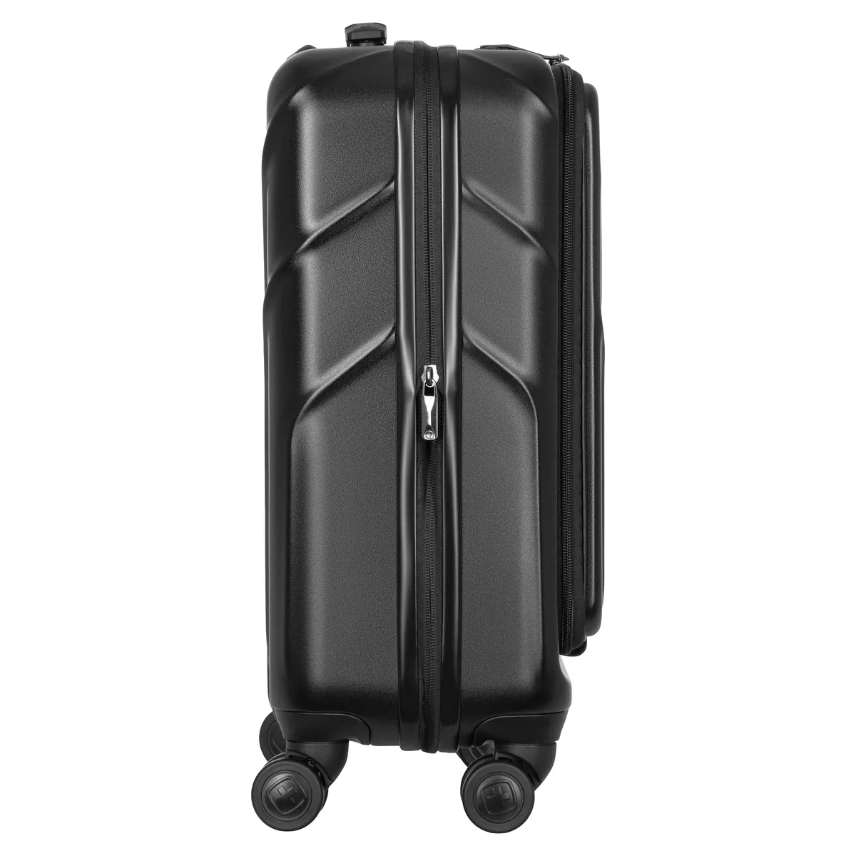 Набір валіз Wenger Amplix Hardside, полікарбонат, (S+M), TSA, 4 колеса, EXP, чорний