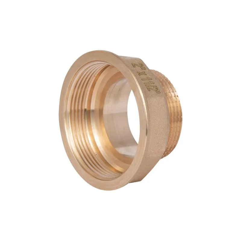 Перехідник редукційний 2"x1 1/2" латунний Thermo Alliance Standart