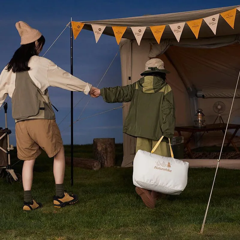 Спальник дитячий Naturehike поліестер 75х160 см бежевий