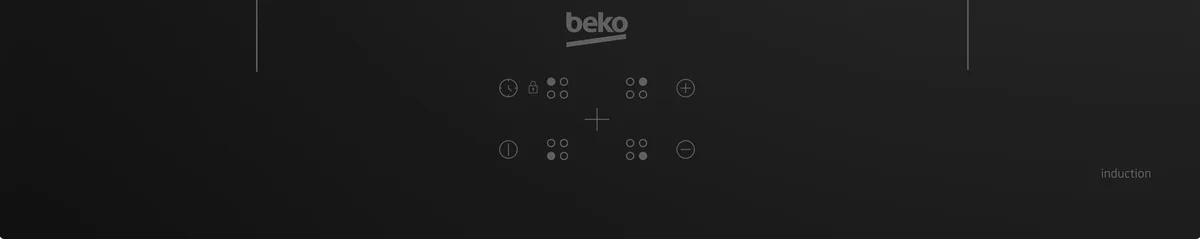 Індукційна варильна панель Beko, 60 см, чорного кольору.