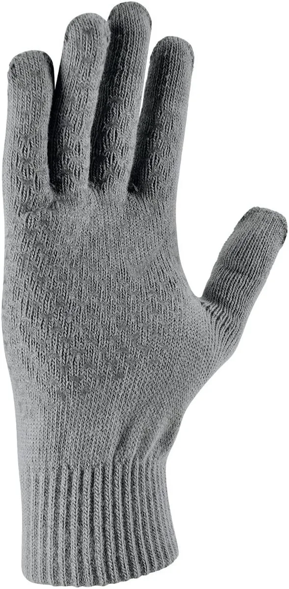 Перчатки NIKE полиакрил S/M серые