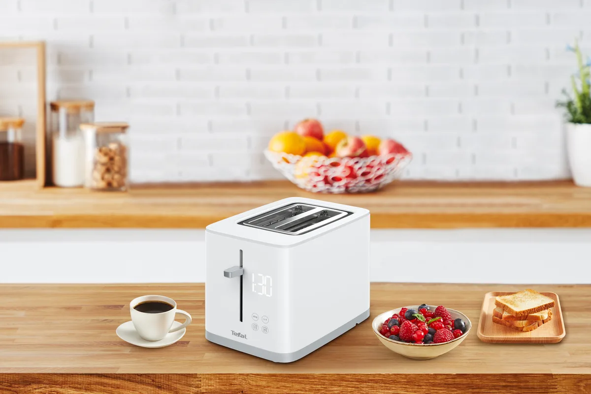 Тостер Tefal 850 Вт 2 відділення 7 режимів пластик 31,6х18,6х20 см Білий