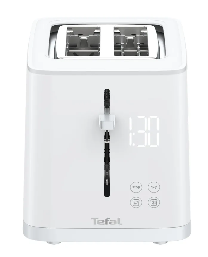 Тостер Tefal 850 Вт 2 відділення 7 режимів пластик 31,6х18,6х20 см Білий
