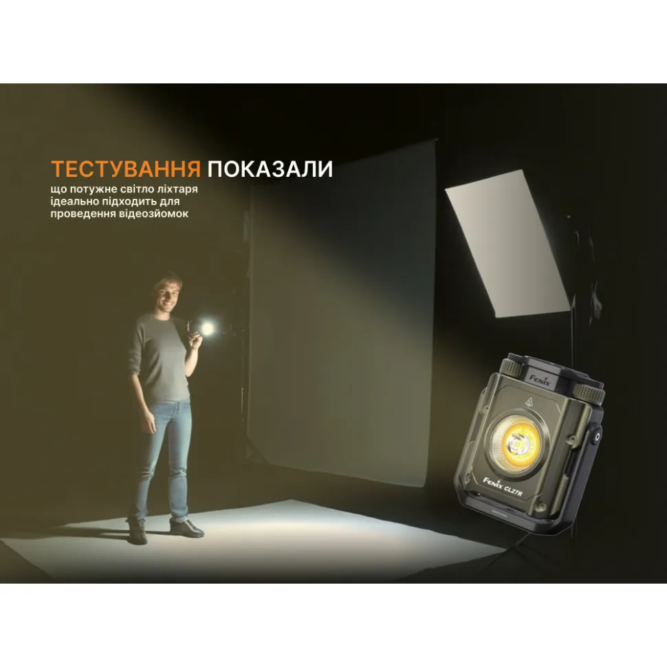 Ліхтар прожектор Fenix алюміній 109,8х39,6х91,7 мм темно-блакитний