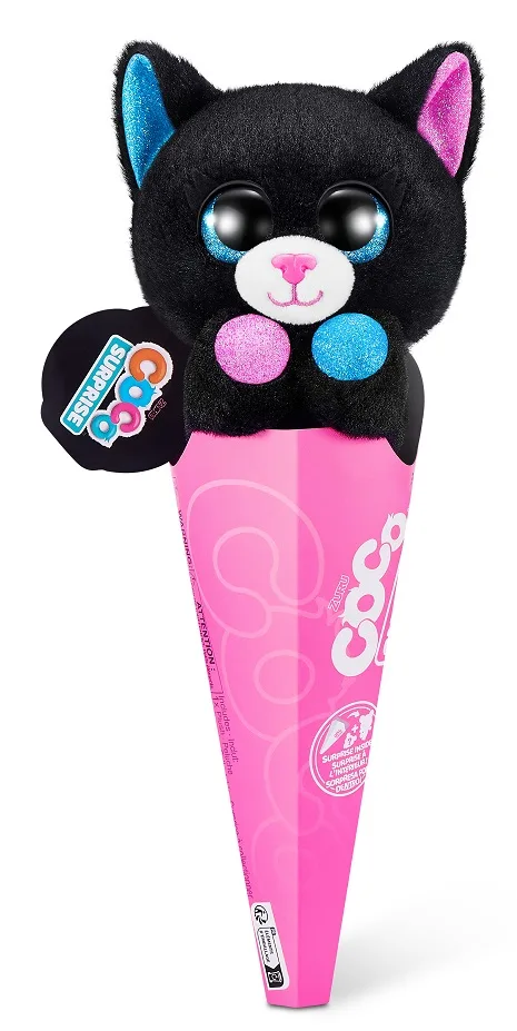 М'яка іграшка Zuru Coco Surprise Neon 16х12х28 см поліестер пластик