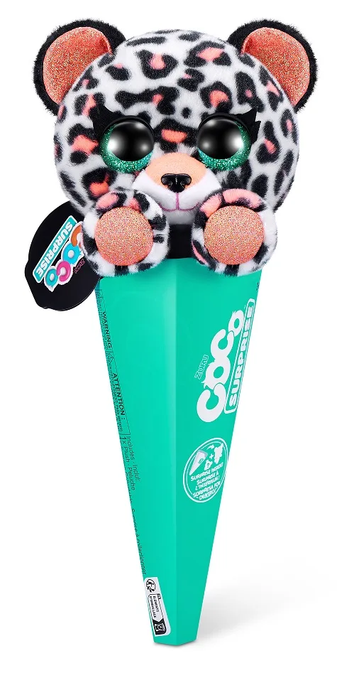 М'яка іграшка Zuru Coco Surprise Neon 16х12х28 см поліестер пластик